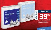 PnP 2 Ply Toilet Tissue-9's