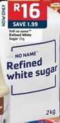 PnP No Name Refined White Sugar-2kg