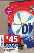 OMO Multi Active Washing Powder Flexibag-3kg Bag