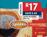 Spekko Parboiled Rice-2kg Pack