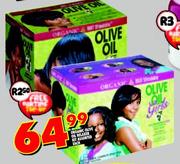 Oraganic Olive Oil Relaxer Kit Assorted-Each