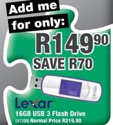 Lexar 16GB USB 3 Flash Drive