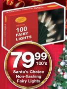 Santa's Choice Non-Flashing Fairy Lights-100's