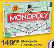 Monopoly Refresh Game