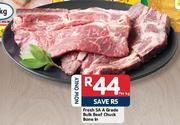 Fresh SA A Grade Bulk Beef Chuck Bone In-Per Kg
