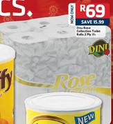Dinu Rose Collection Toilet Rolls 2-Ply-18's