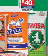 Nyala Or Iwisa Super Maize Meal-10Kg Each