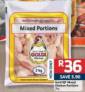 Goldi IQF Mixed Chicken Portions-2Kg