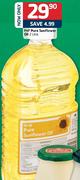 PnP Pure Sunflower Oil-2L