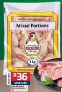 Goldi IQF Mixed Chicken Portions-2kg