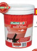 Build It Acrylic Roof Paint Black/Charcol/Red Oxide/Terracotta-20Ltr.