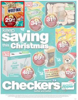 Checkers Western Cape : Keep Saving This Christmas ( 25 Nov - 08 Dec 2013 ), page 1