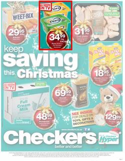 Checkers Western Cape : Keep Saving This Christmas ( 25 Nov - 08 Dec 2013 ), page 1