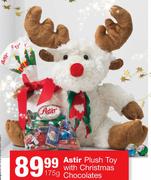 Astir Plush Toy With Christmas Chocolates-175G