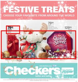 Checkers Gauteng- Festive Treats ( 25 Nov- 24 Dec 2013 ), page 1