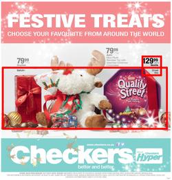 Checkers Gauteng- Festive Treats ( 25 Nov- 24 Dec 2013 ), page 1