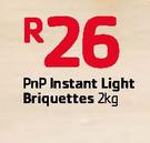PnP Instant Light Briquettes-2kg