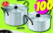 Diamond Catering Pot Set-4 Piece