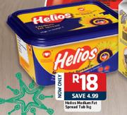 Helios-Medium Fat Spread Tub-1kg