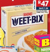 Bokomo Weetbix Family Pack-1.35kg
