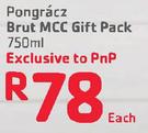 Pongracz Brut MCC Gift Pack-750ml