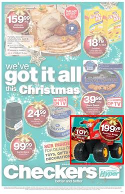 Checkers Western Cape : We've Got It All This Christmas ( 09 Dec - 26 Dec 2013 ), page 1