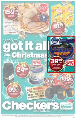 Checkers Western Cape : We've Got It All This Christmas ( 09 Dec - 26 Dec 2013 ), page 1