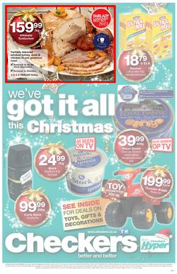 Checkers Western Cape : We've Got It All This Christmas ( 09 Dec - 26 Dec 2013 ), page 1