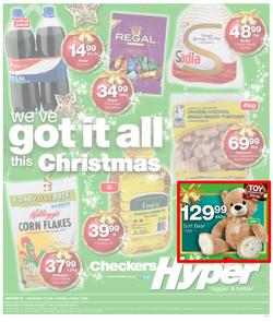 Checkers Hyper : We've Got It All This Christmas ( 09 Dec - 26 Dec 2013 ), page 1