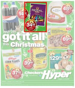 Checkers Hyper : We've Got It All This Christmas ( 09 Dec - 26 Dec 2013 ), page 1