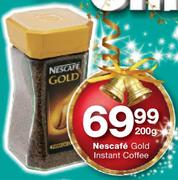 Nescafe Gold Instant Coffee-200gm