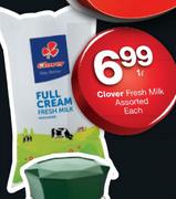 Clover Fresh Milk-1Ltr