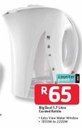 Counter Point Big Deal 1.7L Corded Kettle