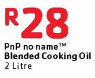 PnP No Name Blended Cooking Oil-2L