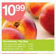 Nectarines Pre-Pack-6's