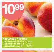 Nectarines Pre-Pack-9's