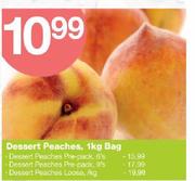 Dessert Peaches Pre-Pack-6's