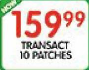 Transact 10 Patches