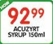 Acuzyrt Syrup-150Ml