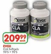 Evox CLA Softgels 90's+90's-Each