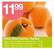 Yellow Cling Peaches Loose-Per Kg
