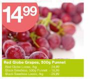 Red Globe Grapes Loose-Per Kg
