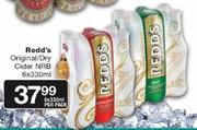 Redd's Original/Dry Cider NRB-6 x 300ml Per Pack