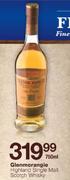 Glenmorangie Highland Single Malt Scotch Whisky-750ml
