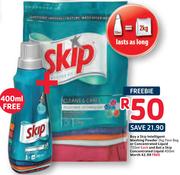 Skip Intelligent Washing Powder 2Kg Flexi Bag Or Concentrated Liquid-750Ml Each