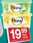Flora Medium Fat Spread-500G Each