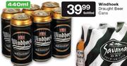 Windhoek Draught Beer Cans-6x440ML