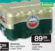 Amstel Lager Bler Bikkies-12x440MLAmstel Lager Bler Bikkies-12x440ML
