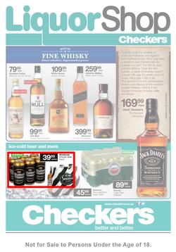 Checkers Gauteng : Liquor Shop Specials ( 24 Feb - 09 Mar 2014 ), page 1