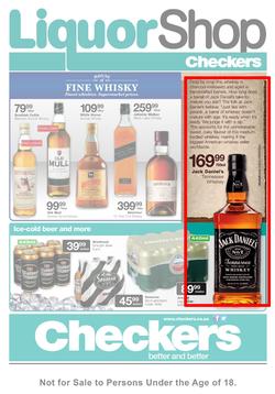 Checkers Gauteng : Liquor Shop Specials ( 24 Feb - 09 Mar 2014 ), page 1